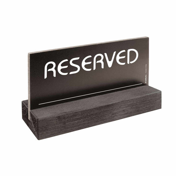 Picture of RESERVED TABLE SIGN 8X15CM